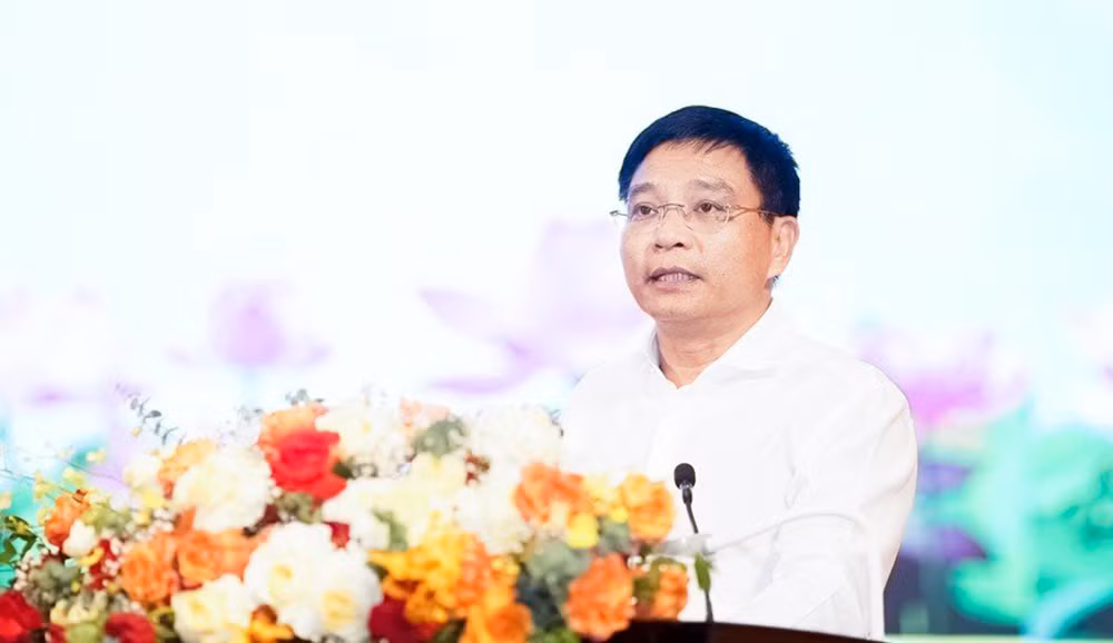 Bộ trưởng GTVT Nguyễn Văn Thắng phát biểu tại hội nghị. Bộ trưởng GTVT Nguyễn Văn Thắng phát biểu tại hội nghị.