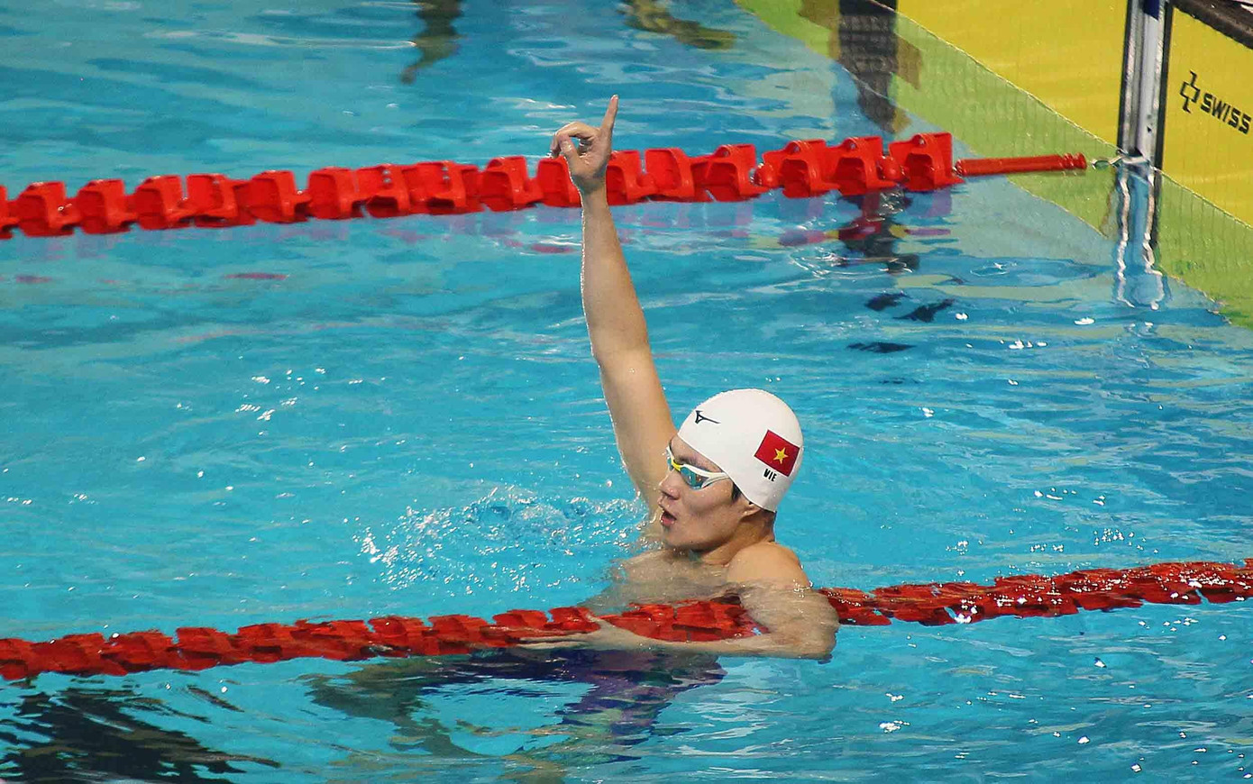 Trực tiếp SEA Games 31 ngày 16/5: Kình ngư Hưng Nguyên tiếp tục 'rinh' vàng từ hồ bơi ảnh 64