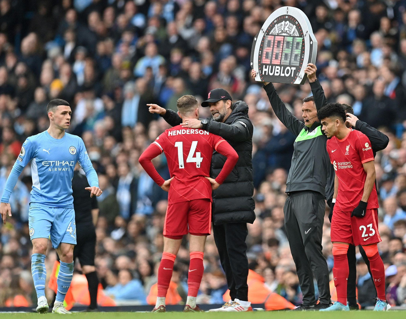 Man City và Liverpool chia điểm trong trận cầu xứng danh đại chiến nước Anh ảnh 14