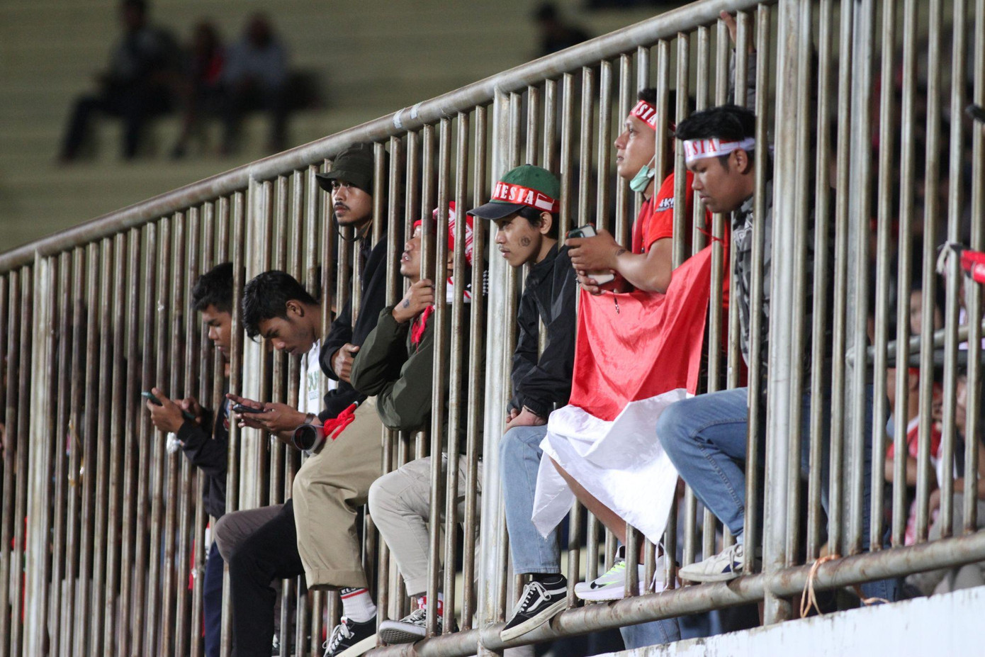 CĐV Indonesia trên khán đài. CĐV Indonesia trên khán đài.