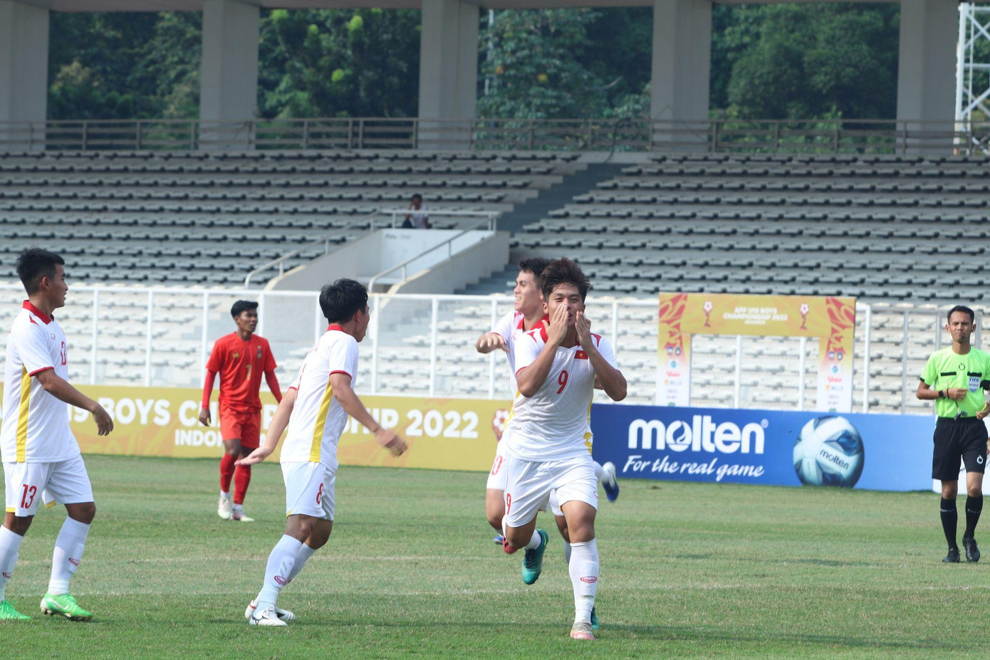 Quốc Việt lập cú đúp, U19 Việt Nam hạ U19 Myanmar 3-1 ảnh 9