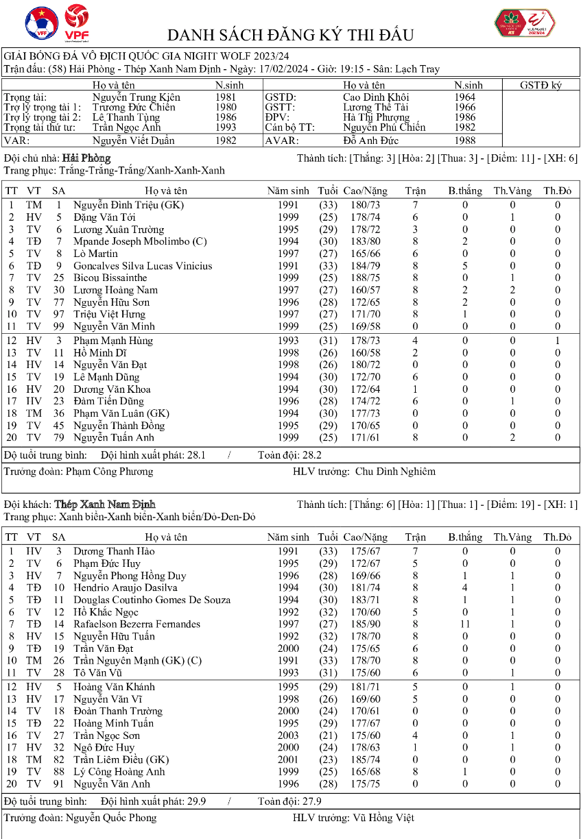 Đè bẹp Hải Phòng, Nam Định vững ngôi đầu V-League ảnh 1