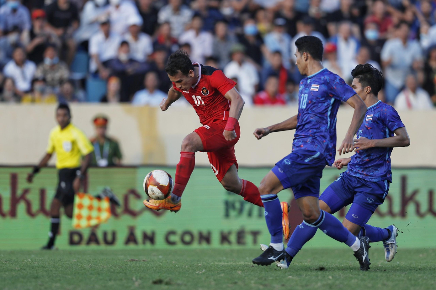 Đánh bại U23 Indonesia 1-0 sau 120 phút, U23 Thái Lan ghi tên vào trận chung kết ảnh 26 Đánh bại U23 Indonesia 1-0 sau 120 phút, U23 Thái Lan ghi tên vào trận chung kết ảnh 26