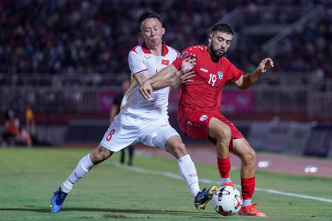 Tuấn Hải lập cú đúp, đội tuyển Việt Nam đánh bại Afghanistan trong trận đấu nhiều thử nghiệm ảnh 17 Tuấn Hải lập cú đúp, đội tuyển Việt Nam đánh bại Afghanistan trong trận đấu nhiều thử nghiệm ảnh 17