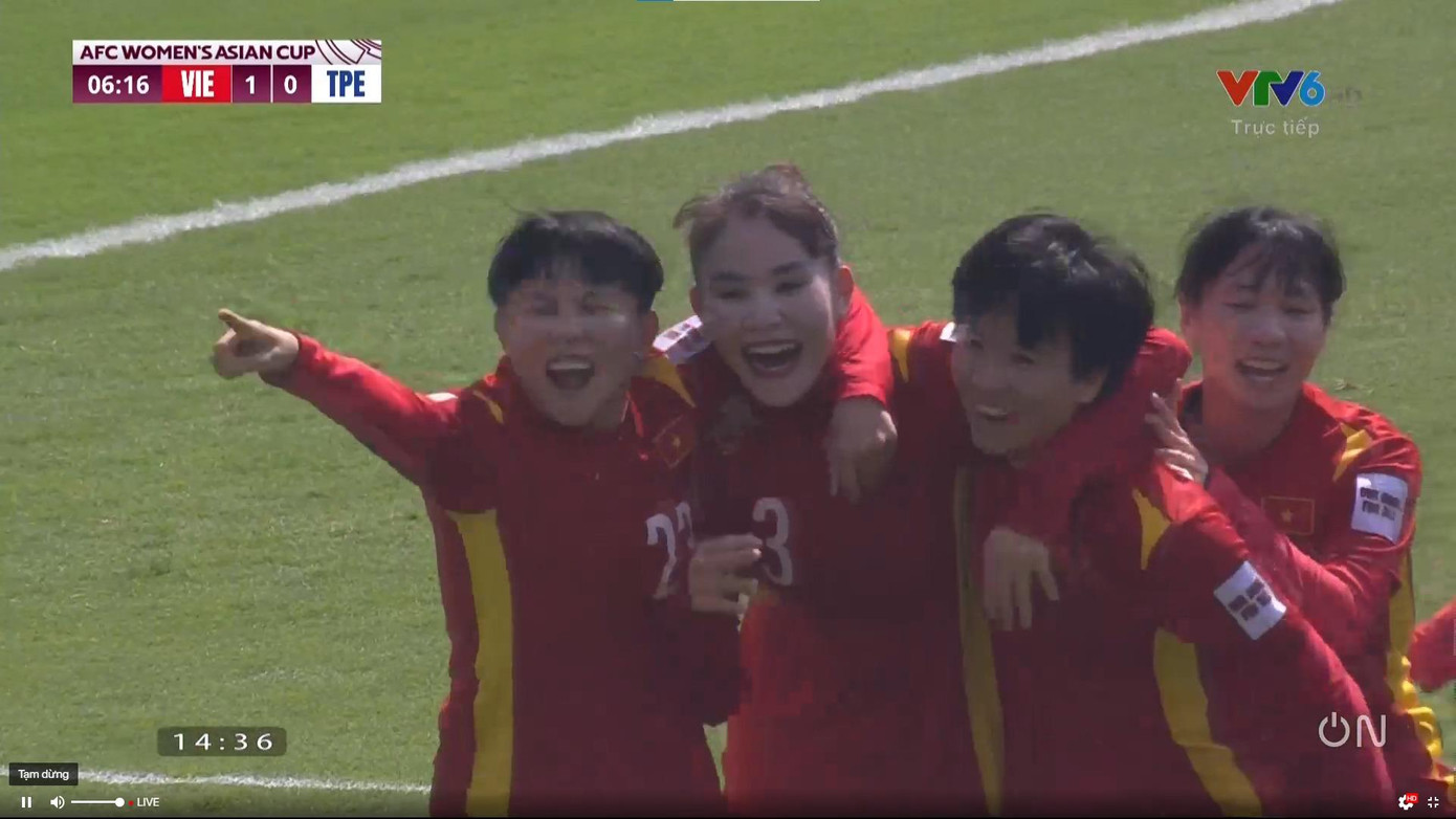 Hạ Đài Bắc Trung Hoa 2-1, đội tuyển nữ giành vé tham dự World Cup 2023 ảnh 9