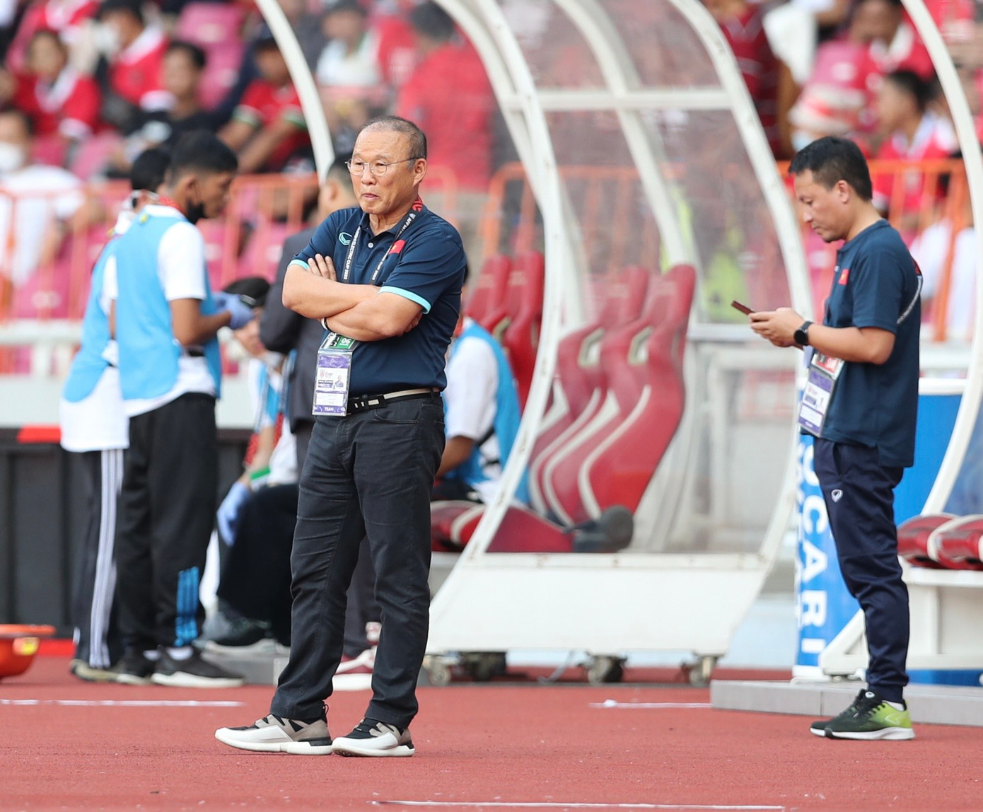 Bán kết AFF Cup 2022 Indonesia 0-0 Việt Nam: Chảo lửa Bung Karno không thể làm khó ĐT Việt Nam ảnh 26