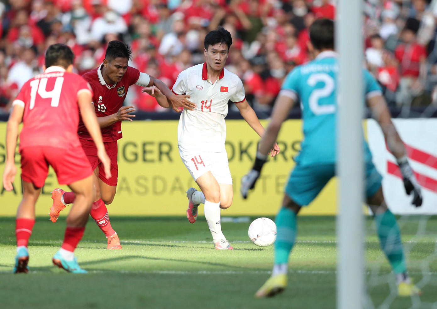 Bán kết AFF Cup 2022 Indonesia 0-0 Việt Nam: Chảo lửa Bung Karno không thể làm khó ĐT Việt Nam ảnh 44