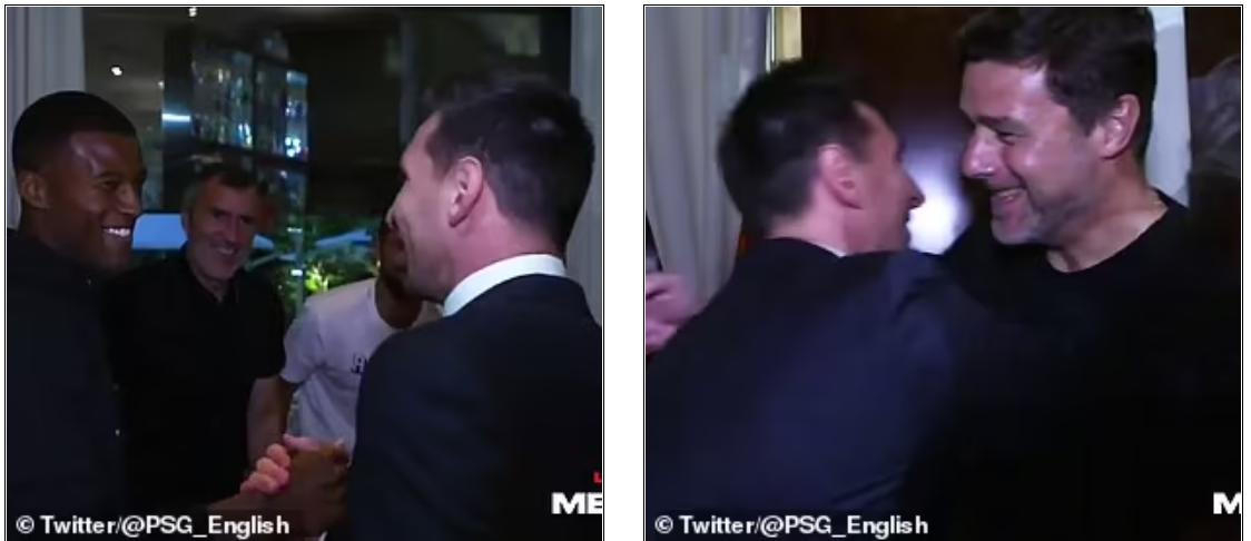 Messi đã gặp đồng đội mới Georginio Wijnaldum và HLV Mauricio Pochettino