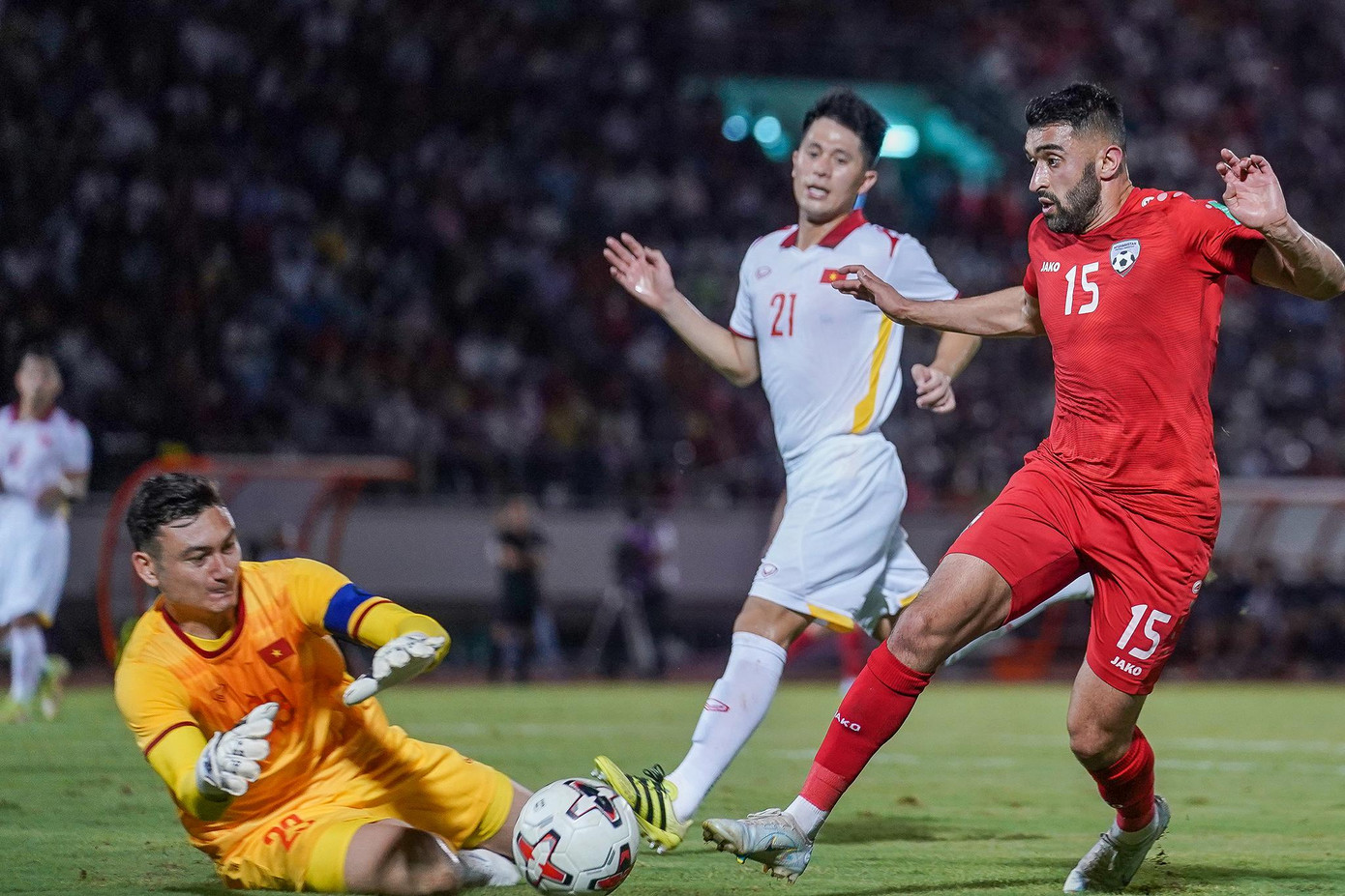 Tuấn Hải lập cú đúp, đội tuyển Việt Nam đánh bại Afghanistan trong trận đấu nhiều thử nghiệm ảnh 19 Tuấn Hải lập cú đúp, đội tuyển Việt Nam đánh bại Afghanistan trong trận đấu nhiều thử nghiệm ảnh 19