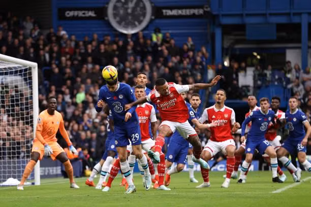 Đánh bại Chelsea ở derby London, Arsenal giành lại ngôi đầu từ tay Man City ảnh 7 Đánh bại Chelsea ở derby London, Arsenal giành lại ngôi đầu từ tay Man City ảnh 7