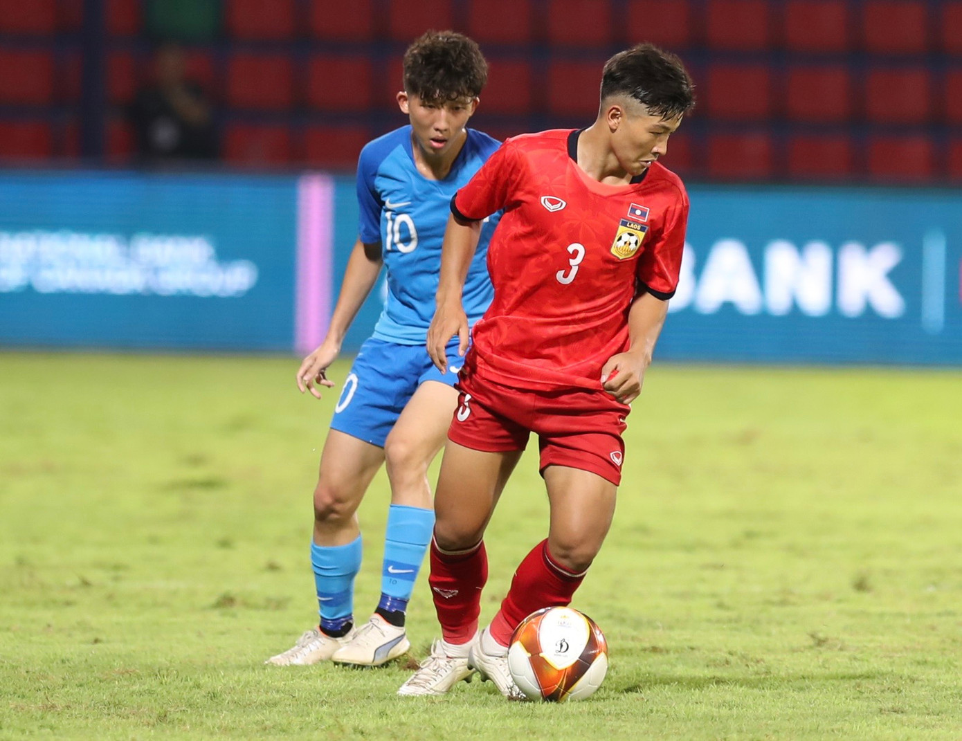 SEA Games 22: Bỏ lỡ nhiều cơ hội mười mươi, U22 Singapore và U22 Lào chấp nhận chia điểm ảnh 4