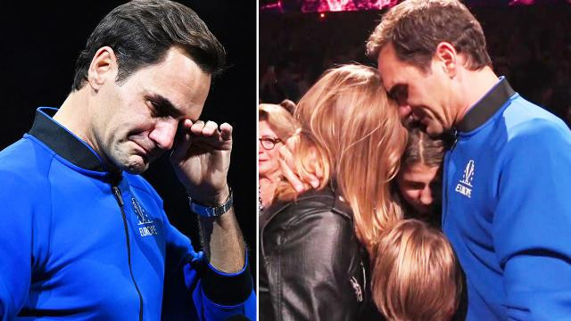 Gia đình nhỏ của Roger Federer.