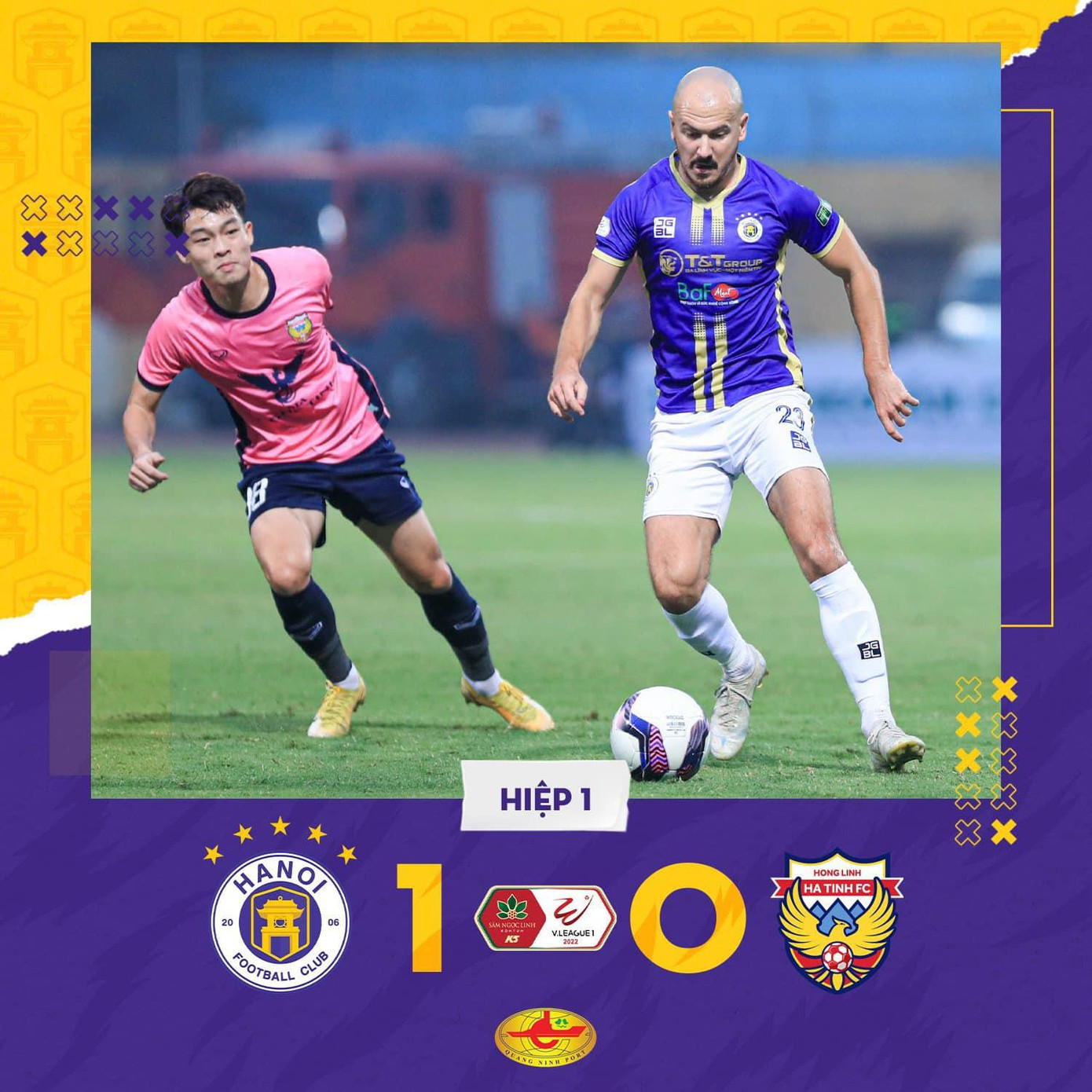 Đánh bại H. Hà Tĩnh, CLB Hà Nội lên ngôi vô địch Night Wolf V-League trước một vòng đấu ảnh 3 Đánh bại H. Hà Tĩnh, CLB Hà Nội lên ngôi vô địch Night Wolf V-League trước một vòng đấu ảnh 3