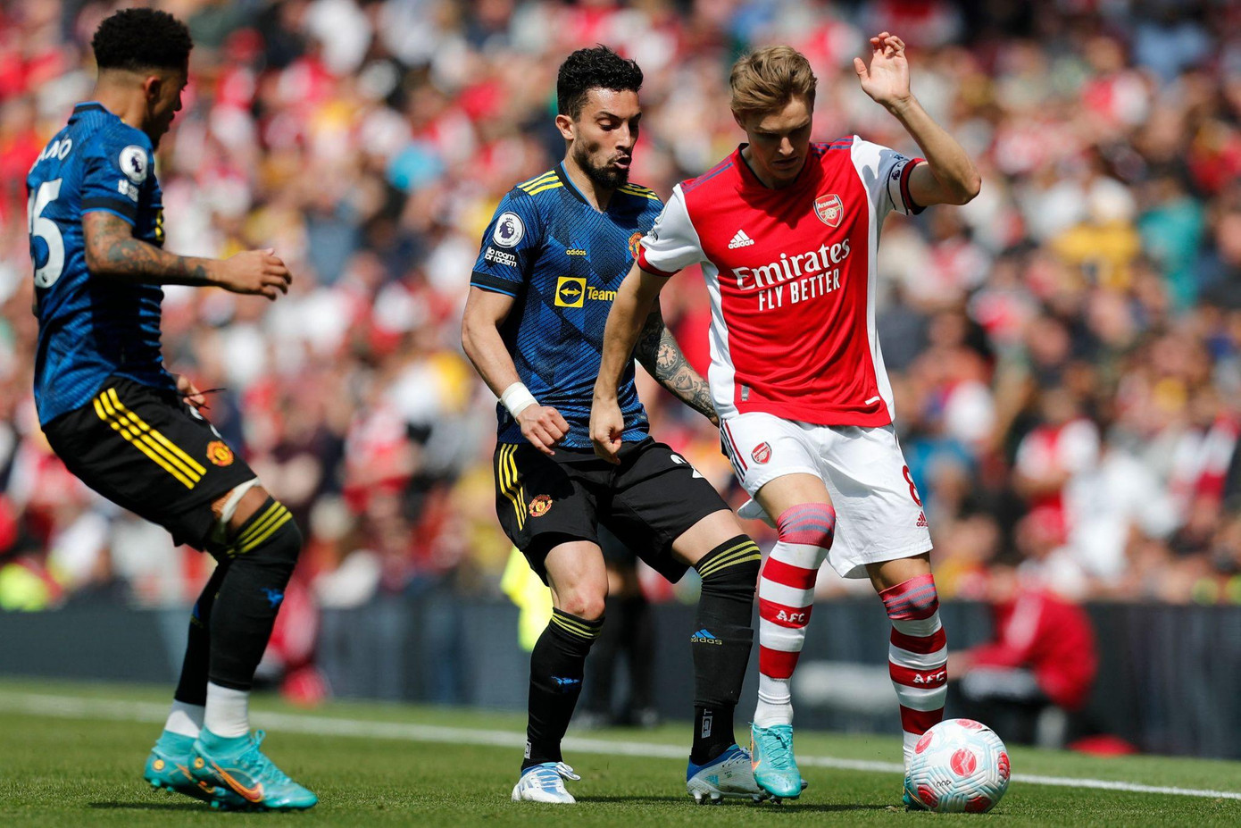 Đánh bại MU 3-1, Arsenal xây chắc vị trí trong tốp 4 ảnh 16