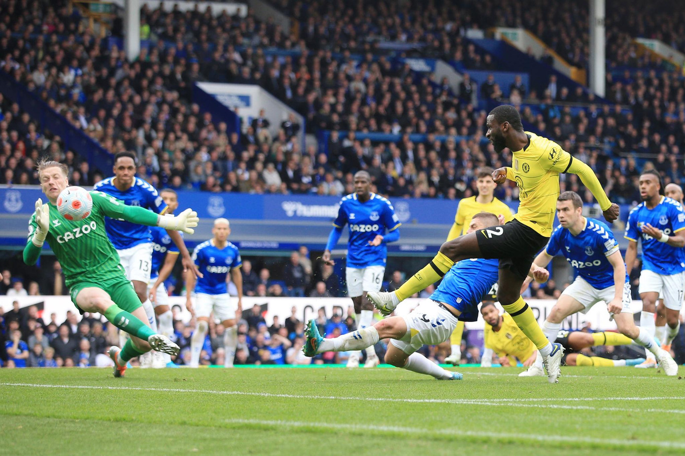 Đánh bại Chelsea 1-0, Everton có bước tiến lớn trong cuộc đua trụ hạng ảnh 11