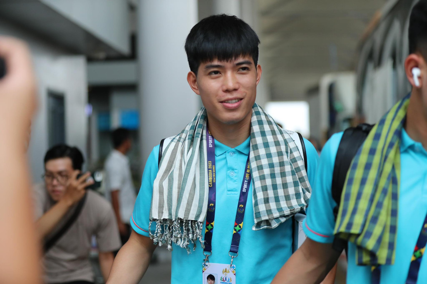 Hậu vệ Trần Quang Thịnh.