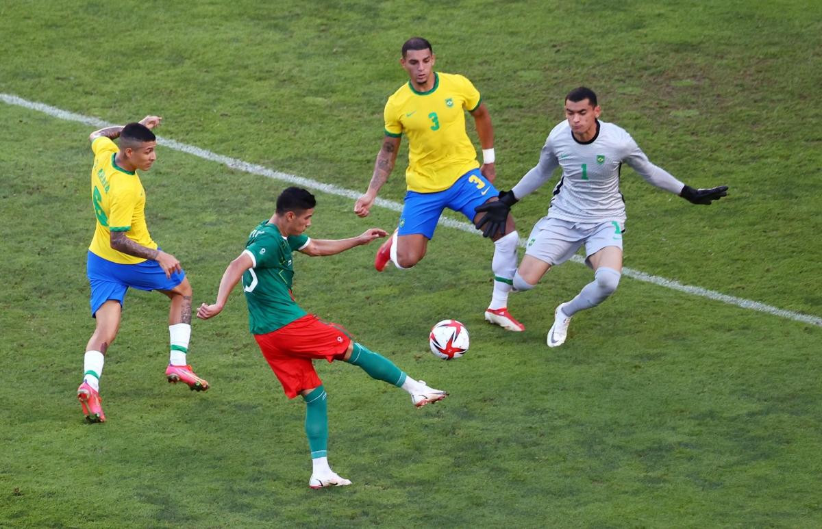 Bán kết bóng đá Olympic Tokyo: Đả bại Mexico trên chấm 11m, Brazil tiến vào trận chung kết ảnh 14