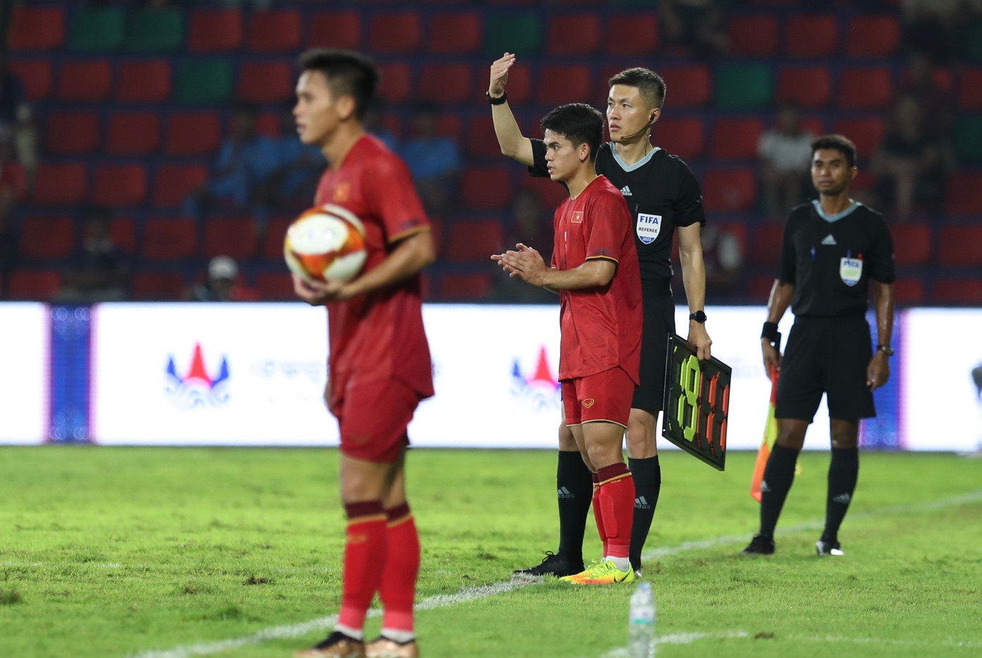 SEA Games 32: U22 Việt Nam thắng nhọc U22 Lào ảnh 41