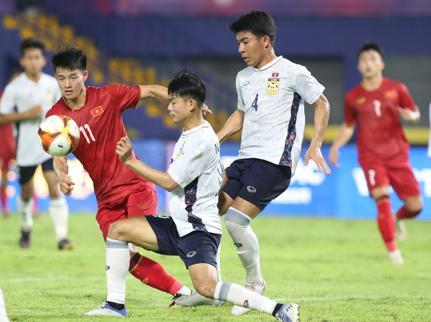 SEA Games 32: U22 Việt Nam thắng nhọc U22 Lào ảnh 37