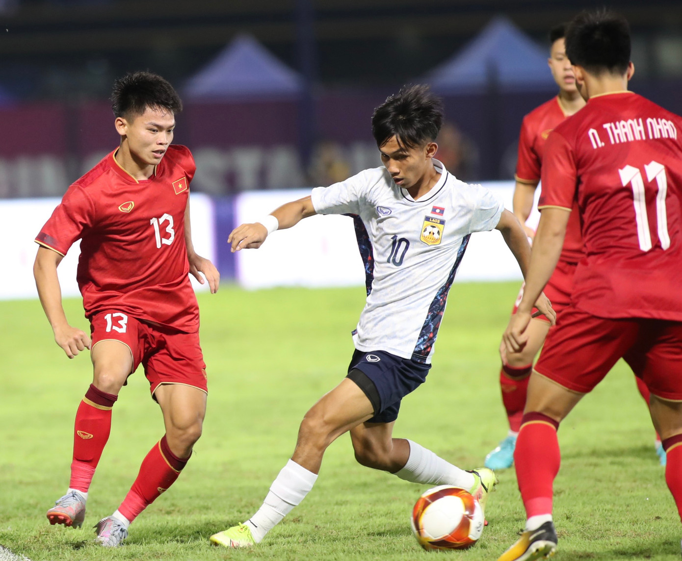 SEA Games 32: U22 Việt Nam thắng nhọc U22 Lào ảnh 27