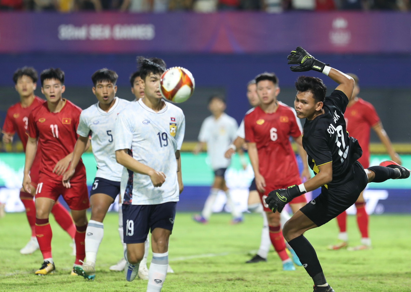 SEA Games 32: U22 Việt Nam thắng nhọc U22 Lào ảnh 29