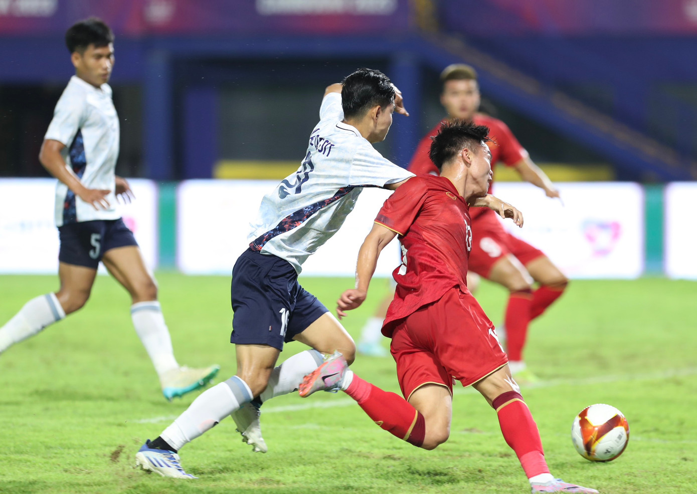 SEA Games 32: U22 Việt Nam thắng nhọc U22 Lào ảnh 30
