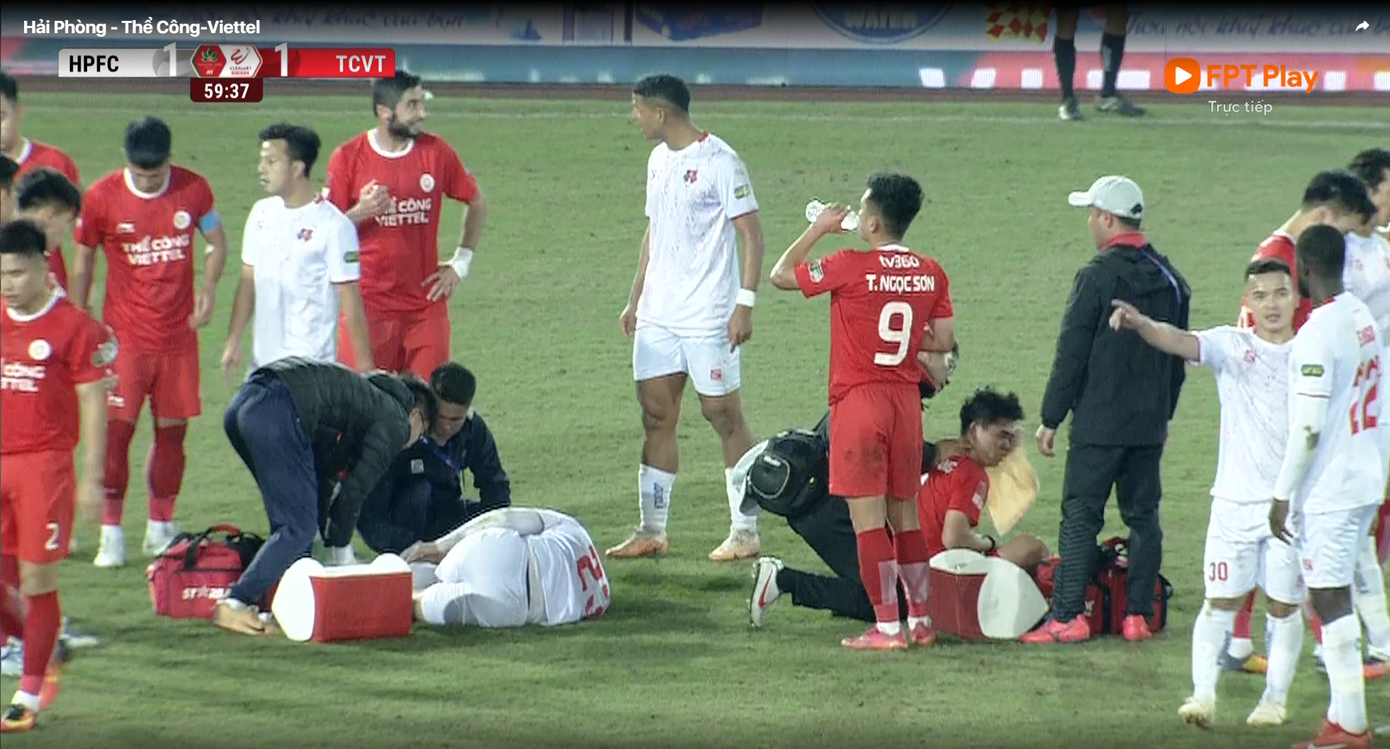 Chia điểm sau trận hoà 1-1, Hải Phòng và Thể Công Viettel nối dài mạch không thắng ảnh 8 Chia điểm sau trận hoà 1-1, Hải Phòng và Thể Công Viettel nối dài mạch không thắng ảnh 8
