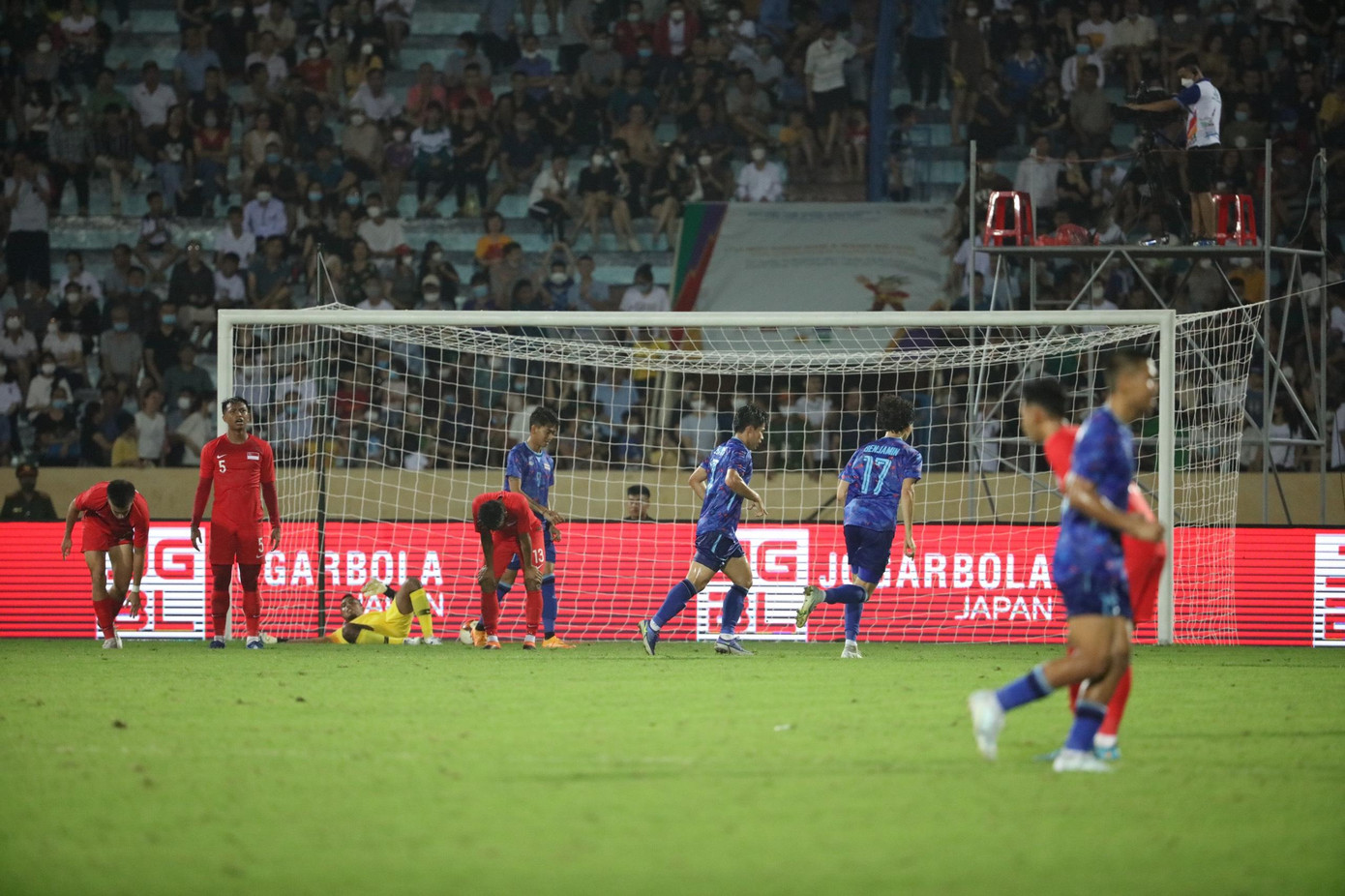 U23 Thái Lan lên ngôi đầu bảng B sau trận 'hủy diệt' U23 Singapore ảnh 24