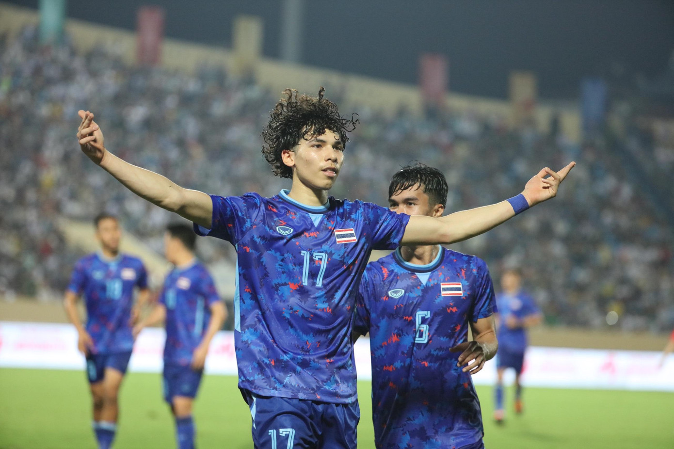 U23 Thái Lan lên ngôi đầu bảng B sau trận 'hủy diệt' U23 Singapore ảnh 16