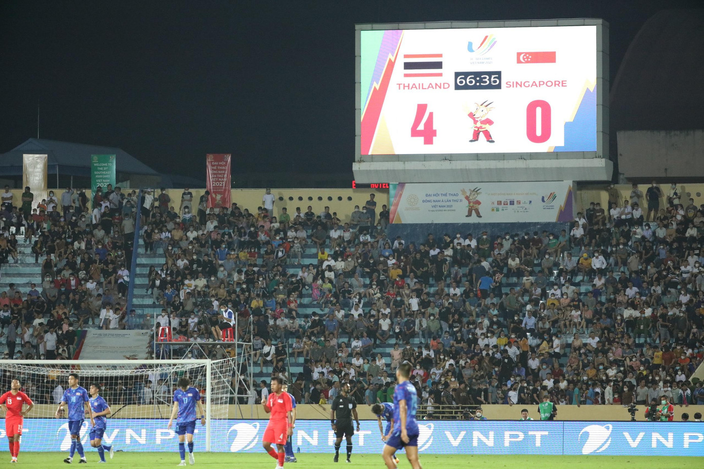 U23 Thái Lan lên ngôi đầu bảng B sau trận 'hủy diệt' U23 Singapore ảnh 25