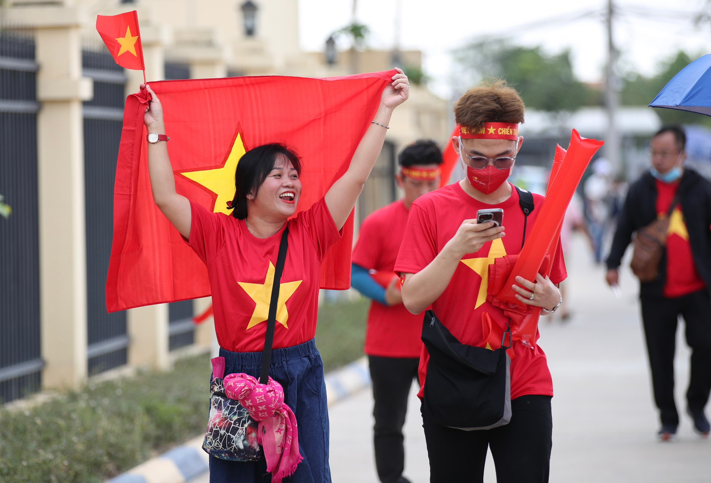 SEA Games 32: U22 Việt Nam tạm dẫn đầu bảng B sau chiến thắng 3-1 trước U22 Singapore ảnh 20