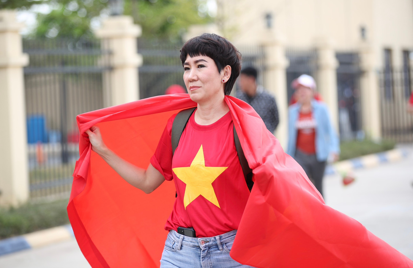 SEA Games 32: U22 Việt Nam tạm dẫn đầu bảng B sau chiến thắng 3-1 trước U22 Singapore ảnh 15