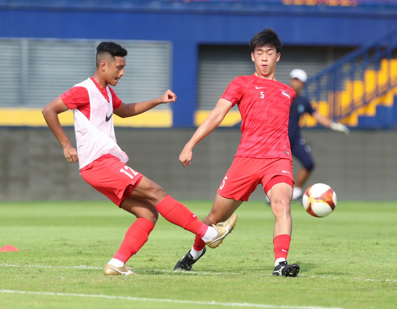 SEA Games 32: U22 Việt Nam tạm dẫn đầu bảng B sau chiến thắng 3-1 trước U22 Singapore ảnh 30
