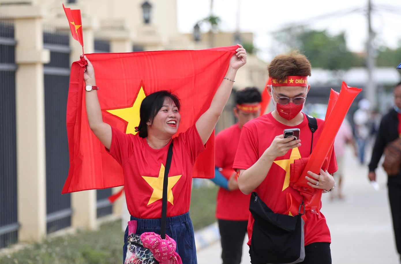 SEA Games 32: U22 Việt Nam tạm dẫn đầu bảng B sau chiến thắng 3-1 trước U22 Singapore ảnh 19