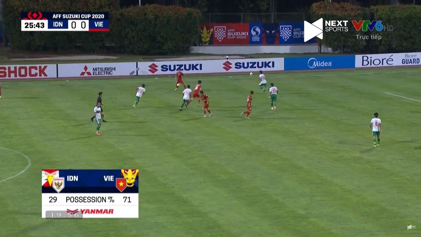 Áp đảo hoàn toàn, đội tuyển Việt Nam vẫn phải chia điểm với Indonesia ảnh 12 Áp đảo hoàn toàn, đội tuyển Việt Nam vẫn phải chia điểm với Indonesia ảnh 12