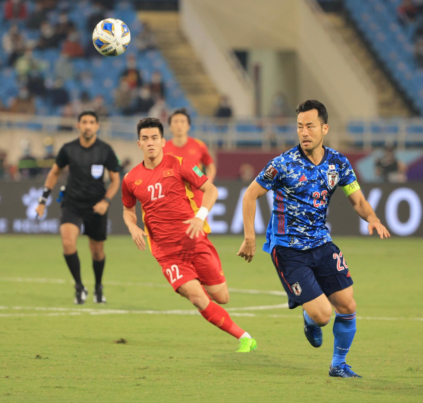 Việt Nam vs Nhật Bản 0-1: Đội tuyển Việt Nam chưa thể có điểm ảnh 50