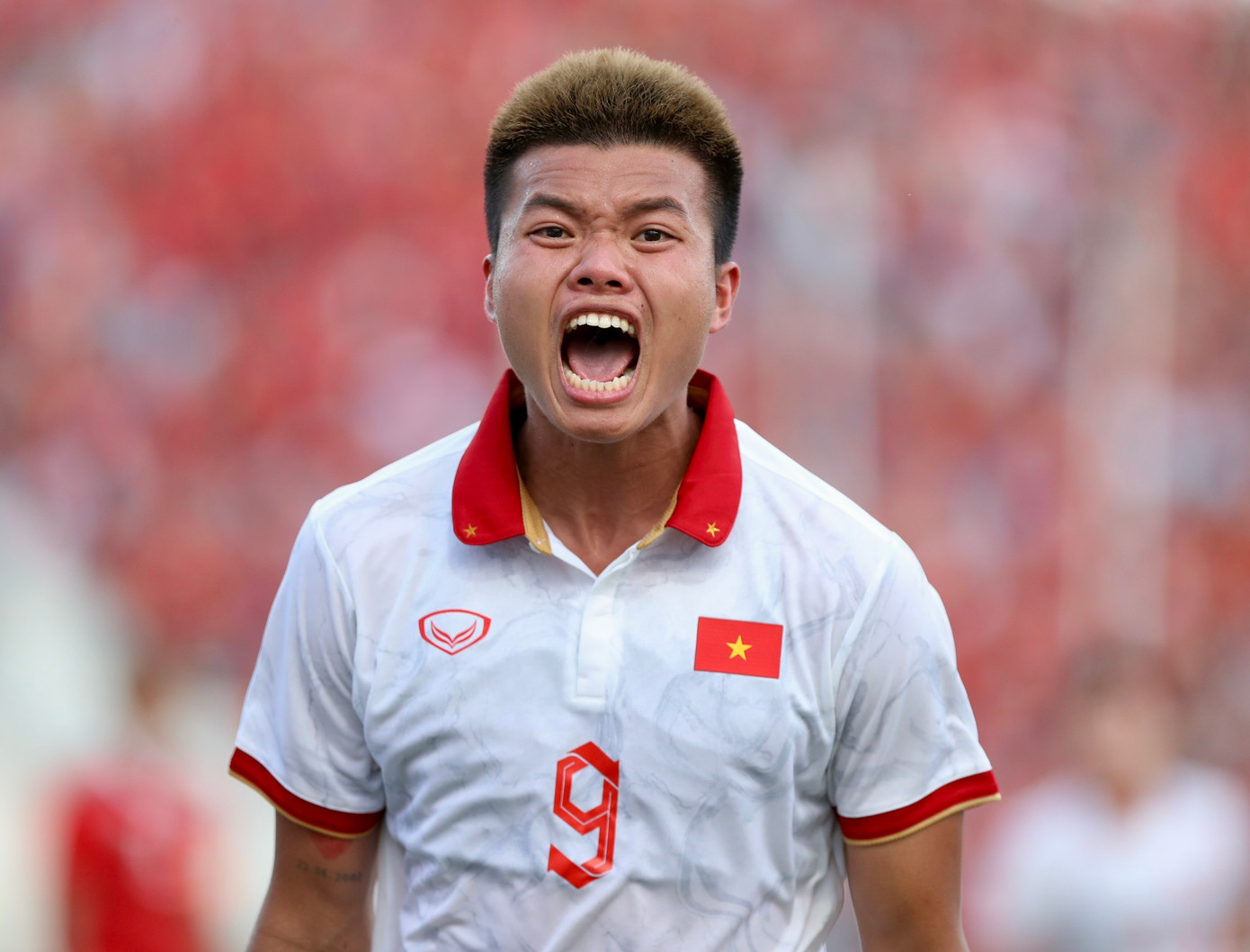 Thủng lưới phút bù giờ, U22 Việt Nam bại trận trước 10 cầu thủ U22 Indonesia ảnh 62