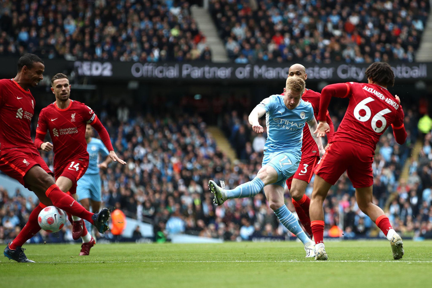 Man City và Liverpool chia điểm trong trận cầu xứng danh đại chiến nước Anh ảnh 4