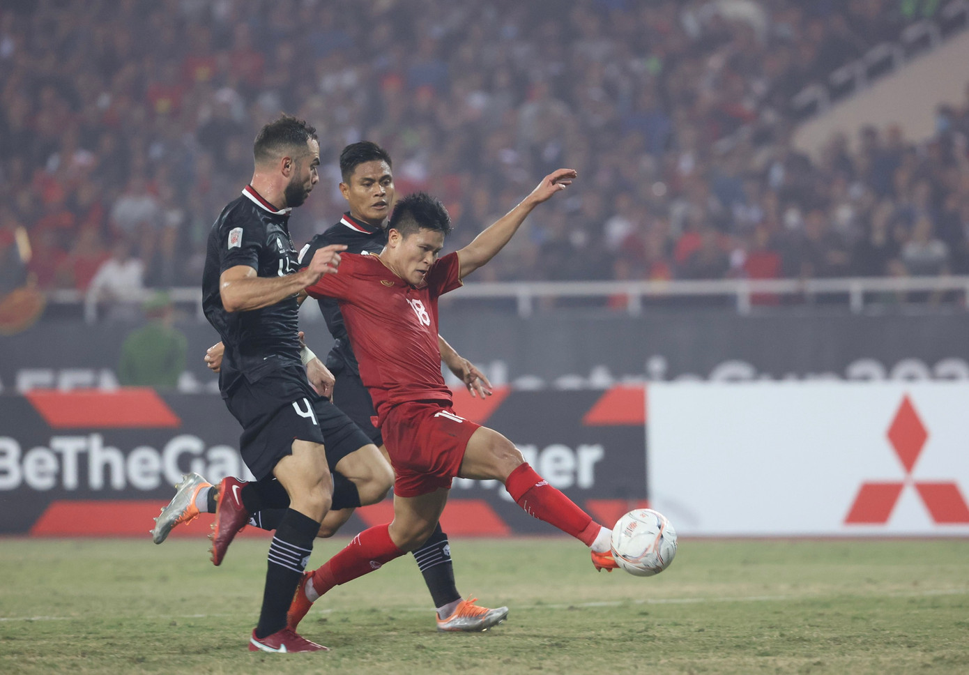 Indonesia vừa trải qua trận thua thứ 4 trước Việt Nam (ảnh: NHƯ Ý)