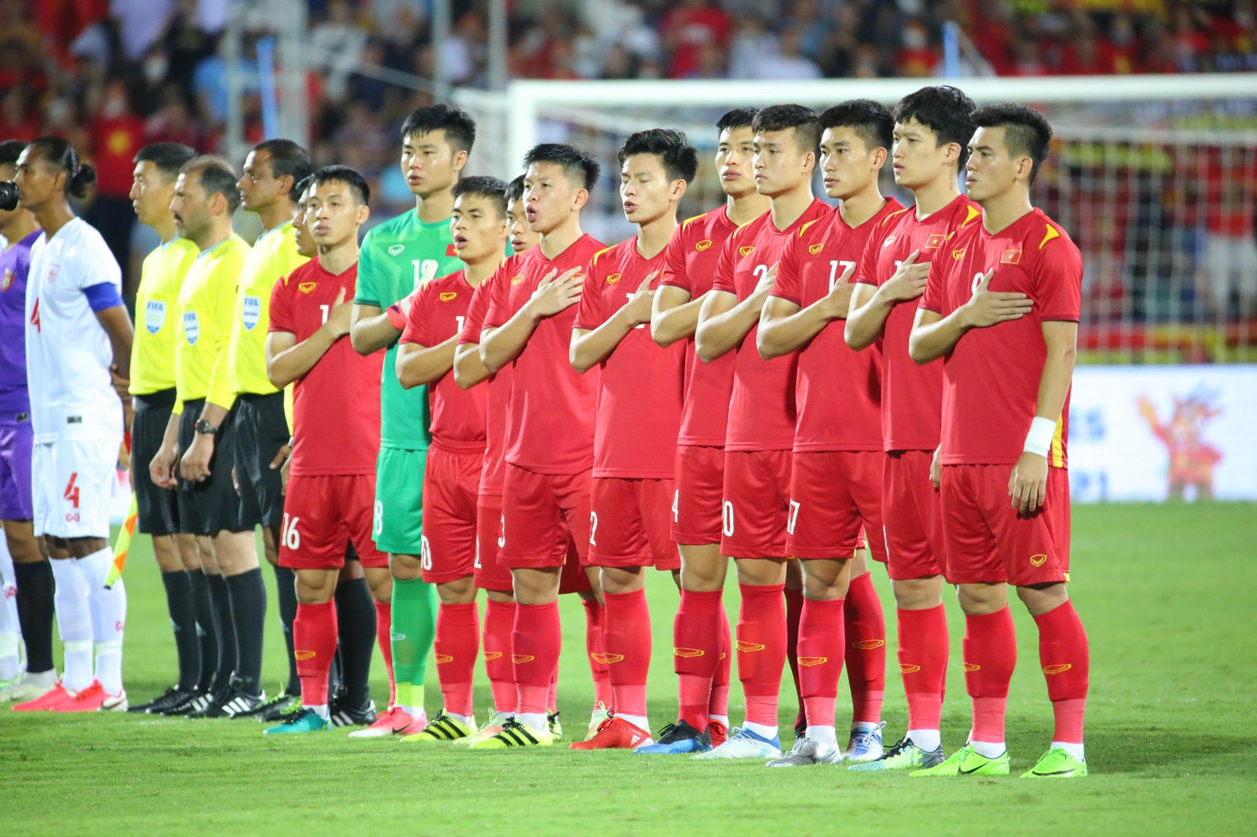 U23 Việt Nam nắm quyền tự quyết sau trận thắng nhọc trước U23 Myanmar ảnh 17 U23 Việt Nam nắm quyền tự quyết sau trận thắng nhọc trước U23 Myanmar ảnh 17