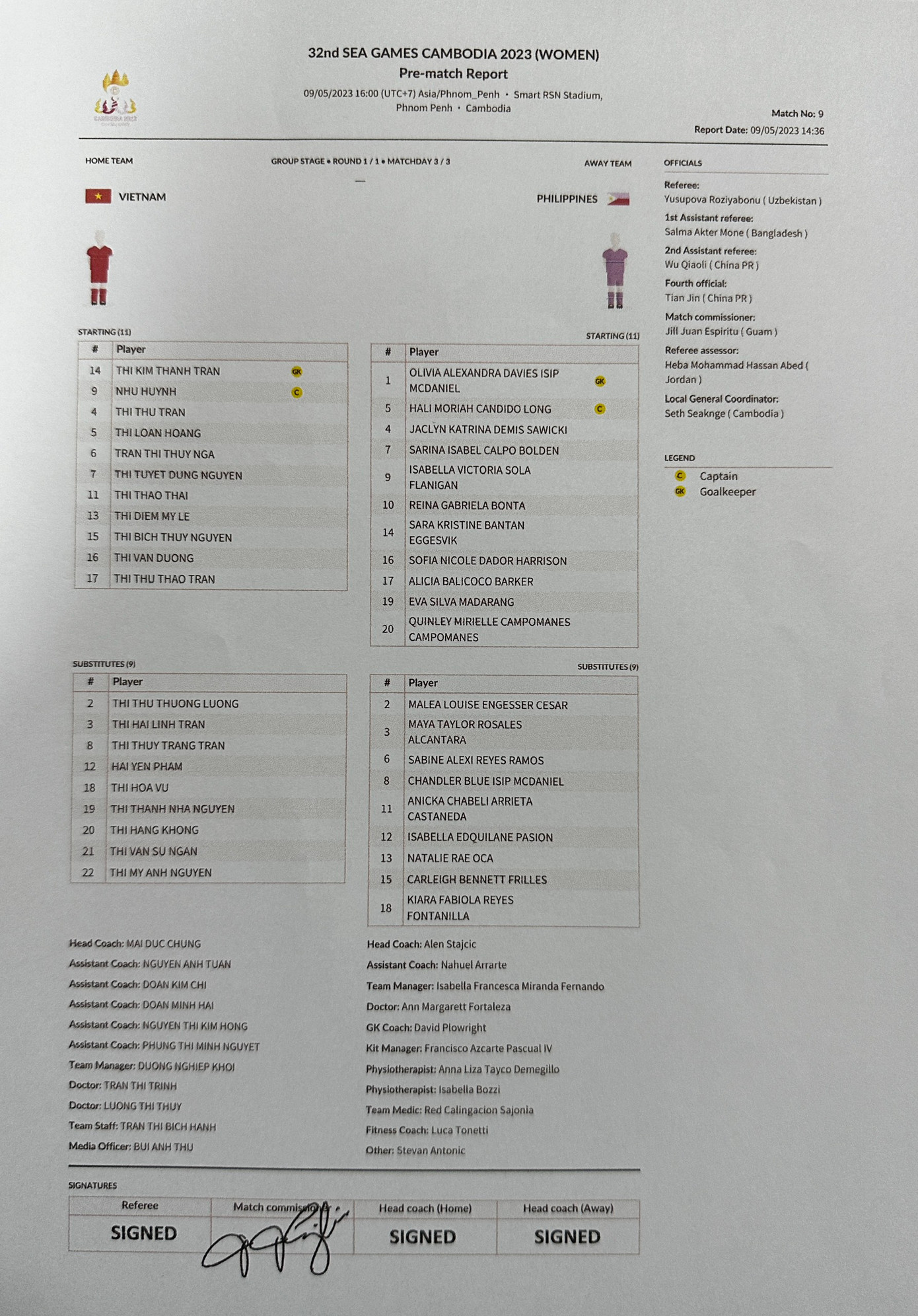 SEA Games 32: Thua nữ Philippines 1-2, tuyển nữ Việt Nam vẫn giữ ngôi đầu ảnh 1