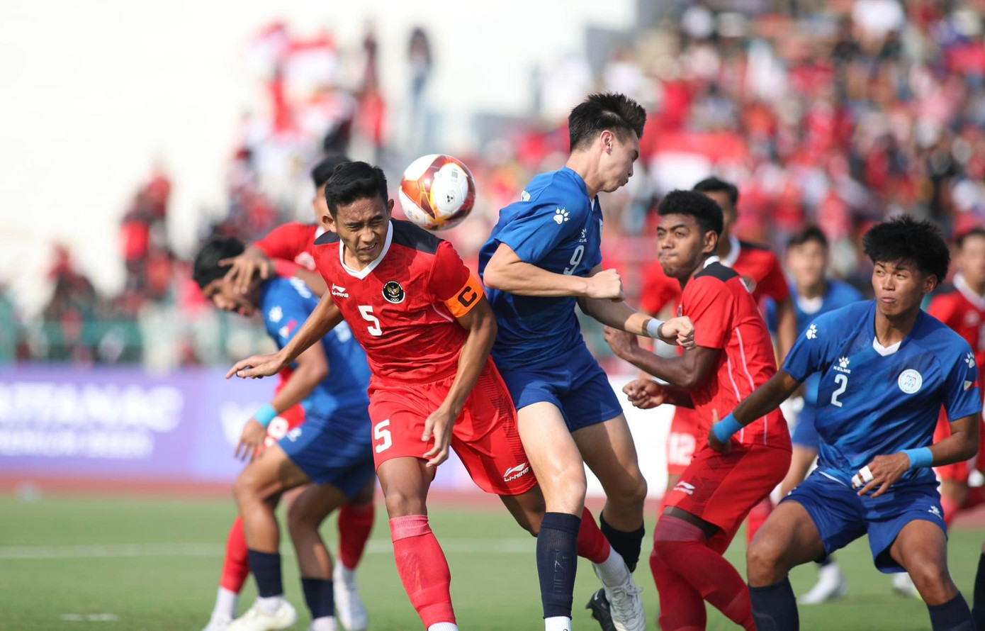 SEA Games 32: Đánh bại U22 Philippines 3-0, U22 Indonesia mở màn ấn tượng ảnh 5 SEA Games 32: Đánh bại U22 Philippines 3-0, U22 Indonesia mở màn ấn tượng ảnh 5