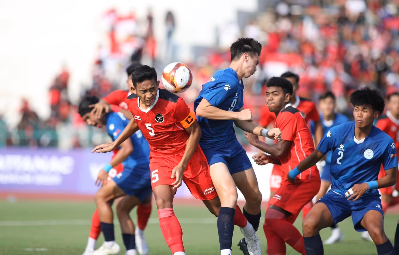 SEA Games 32: Đánh bại U22 Philippines 3-0, U22 Indonesia mở màn ấn tượng ảnh 5 SEA Games 32: Đánh bại U22 Philippines 3-0, U22 Indonesia mở màn ấn tượng ảnh 5