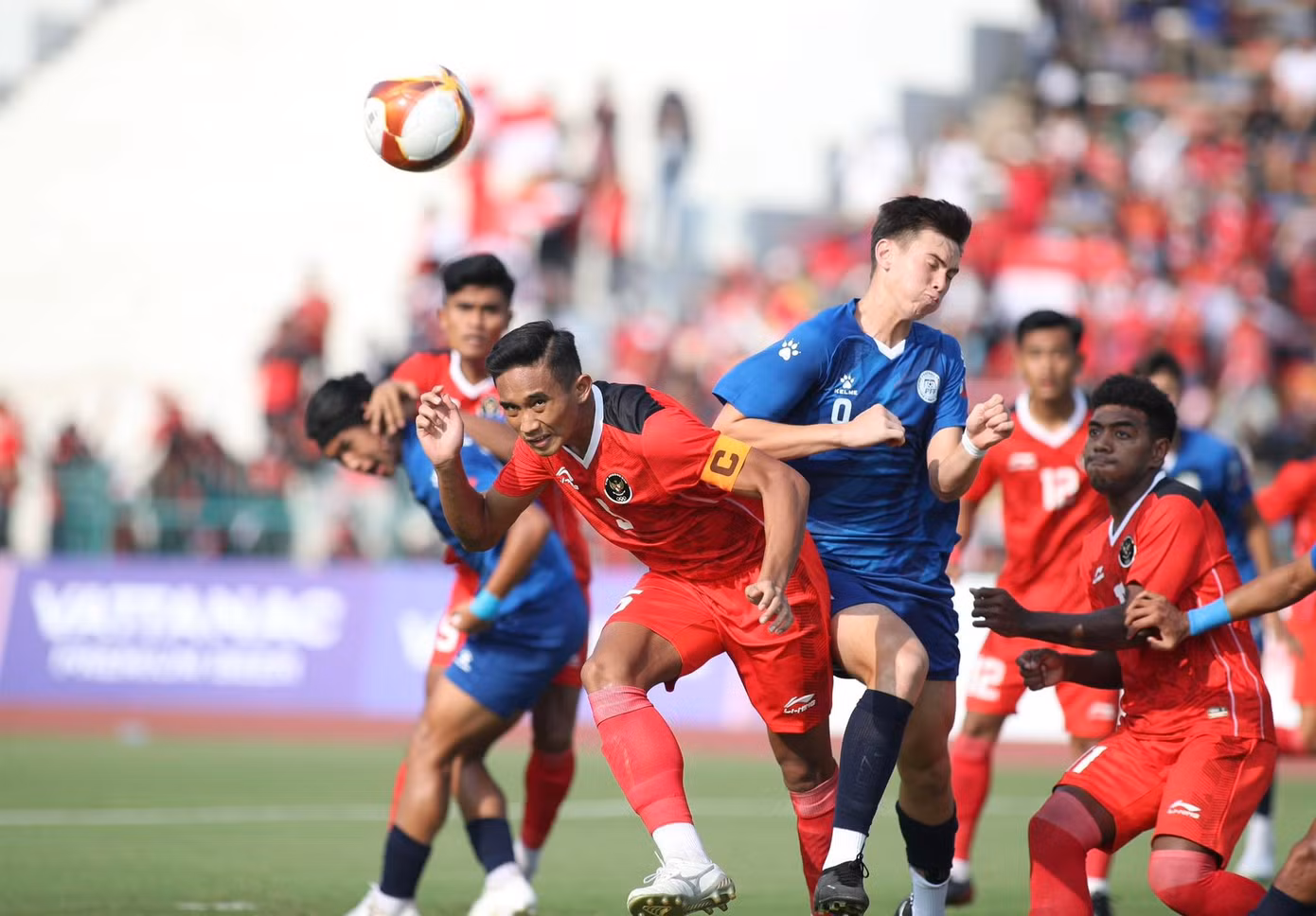 SEA Games 32: Đánh bại U22 Philippines 3-0, U22 Indonesia mở màn ấn tượng ảnh 4 SEA Games 32: Đánh bại U22 Philippines 3-0, U22 Indonesia mở màn ấn tượng ảnh 4