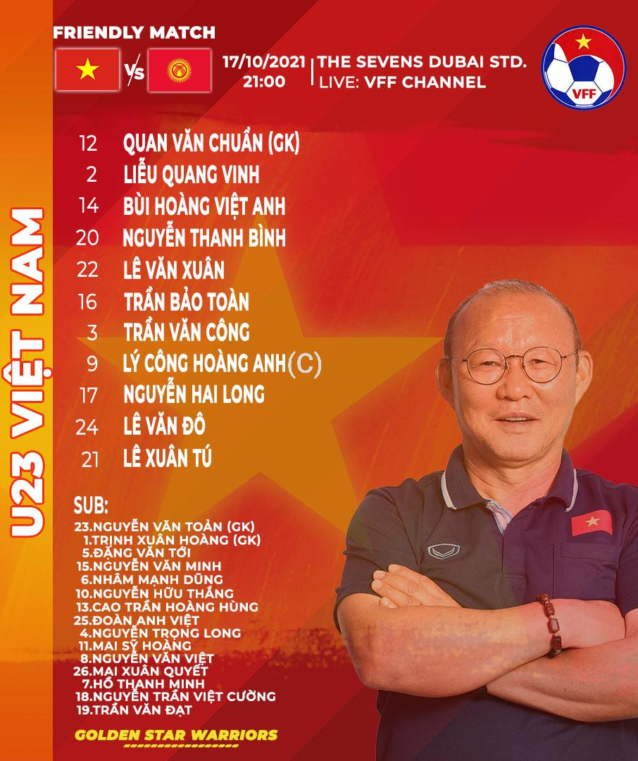 U22 Việt Nam vs U23 Kyrgyzstan 3-0: Những tín hiệu tích cực trên hàng công ảnh 1