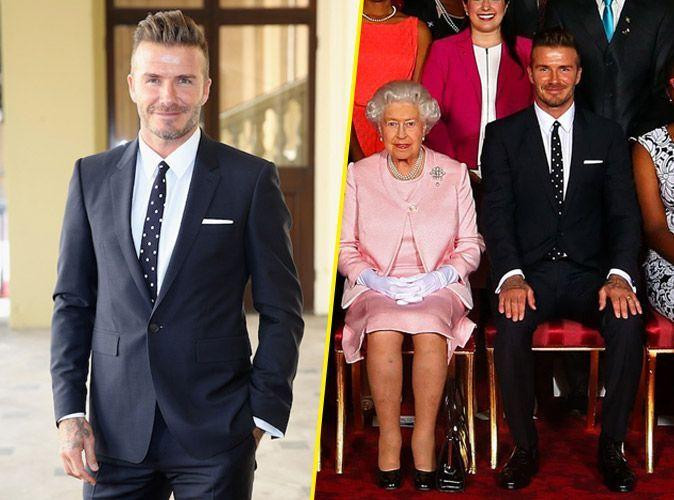 Nữ hoàng Elizabeth nhiều lần gặp gỡ danh thủ David Beckham.