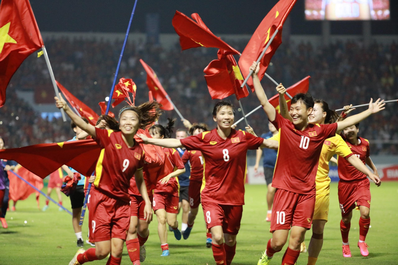 Đánh bại Thái Lan, đội tuyển nữ Việt Nam lần thứ 7 lên ngôi vô địch SEA Games ảnh 47