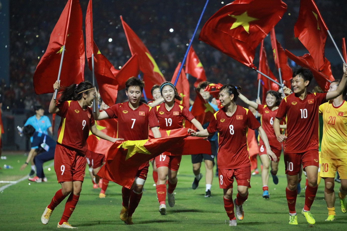 Đánh bại Thái Lan, đội tuyển nữ Việt Nam lần thứ 7 lên ngôi vô địch SEA Games ảnh 55