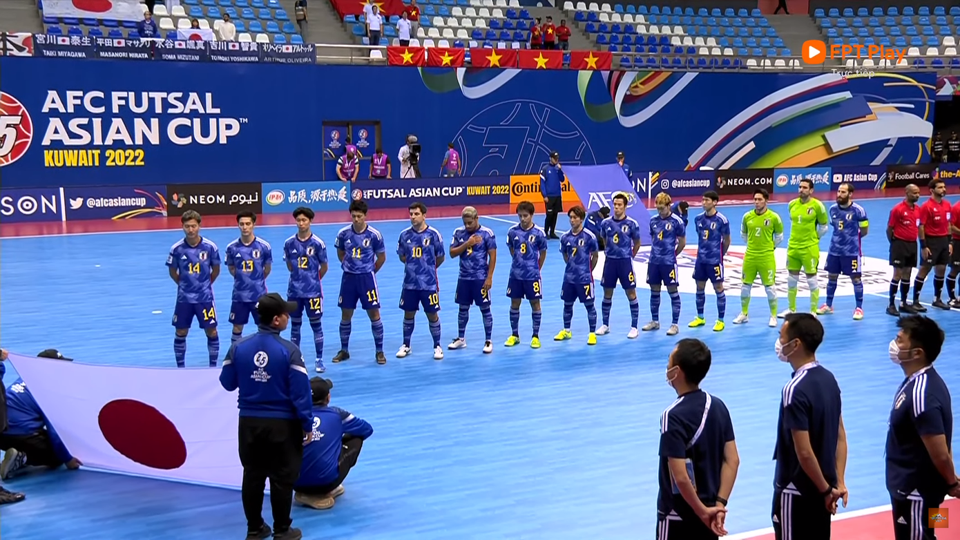 Thua Nhật Bản 0-2, đội tuyển futsal Việt Nam vào tứ kết với vị trí nhì bảng D ảnh 1