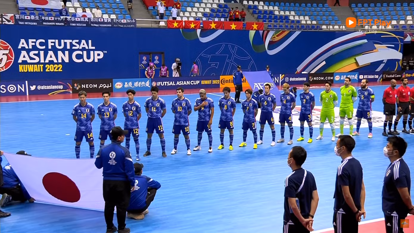 Thua Nhật Bản 0-2, đội tuyển futsal Việt Nam vào tứ kết với vị trí nhì bảng D ảnh 1 Thua Nhật Bản 0-2, đội tuyển futsal Việt Nam vào tứ kết với vị trí nhì bảng D ảnh 1